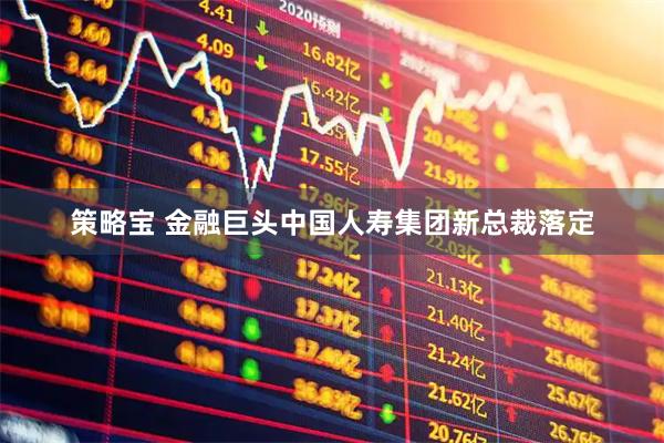 策略宝 金融巨头中国人寿集团新总裁落定