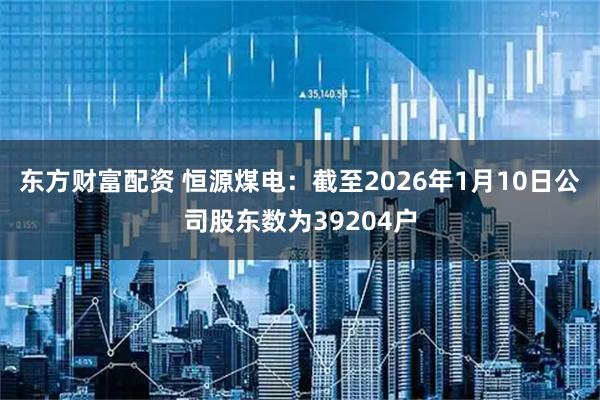 东方财富配资 恒源煤电：截至2026年1月10日公司股东数为39204户